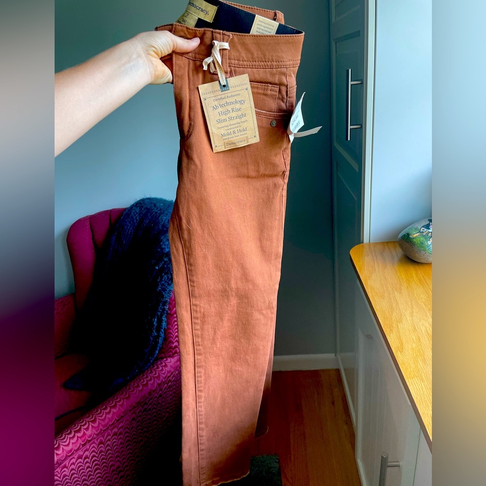 Brown stretchy, jeans